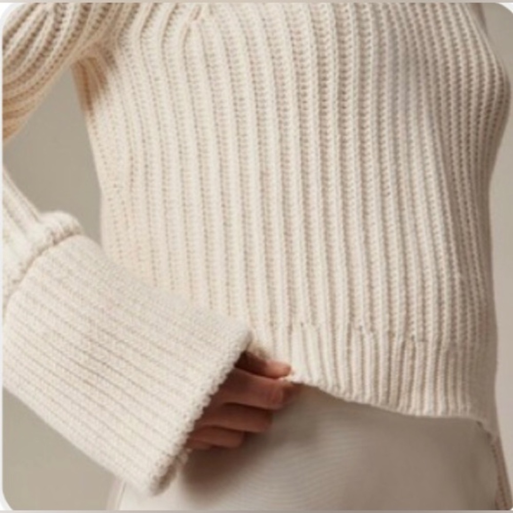 NWT J. Crew Heritage Fisherman Sweater - Picture 4 of 16